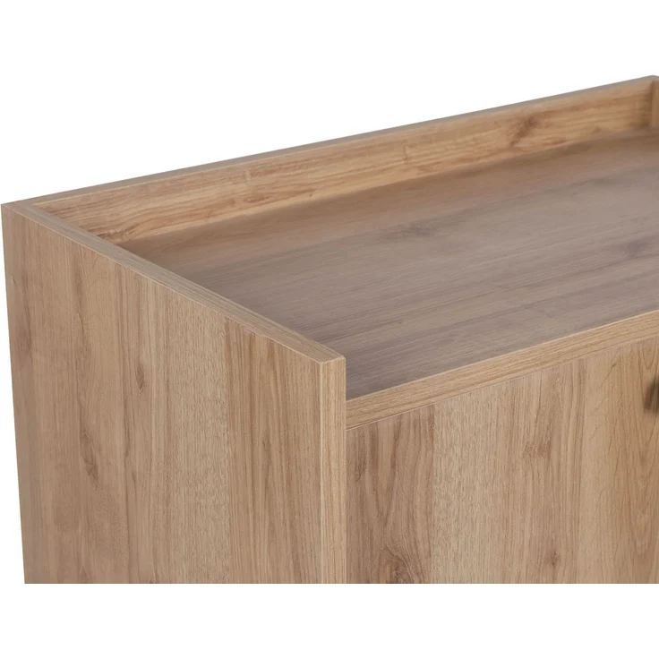 Skye Decor 'Seul' Mehrzweckschrank, Eiche / Schwarz, 70 x 40 x 91,5 cm – Bild 6