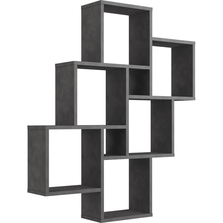 Wandregal >LAURIO 2< in Matera - 81,2x94,3x15,7cm (BxHxT) – Bild 4