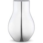 Georg Jensen Vase Mittel Cafu Edelstahl Ø20,5, H30 cm