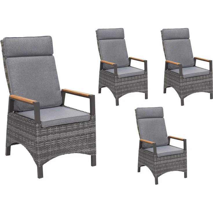 LC Garden »Keramo« Gartenstuhl natur-grau – Bild 1