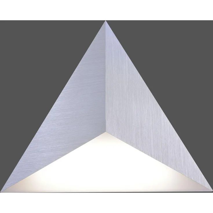 Q-TETRA Paul Neuhaus Wand- und Deckenleuchte, aluminium 1xLED-Board 6W RGB, 2700-5000K Innenleuchte, IP20 16134