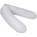 pic Bear Ersatzbezug Stillkissen Medium 170cm : Karo grau-weiss