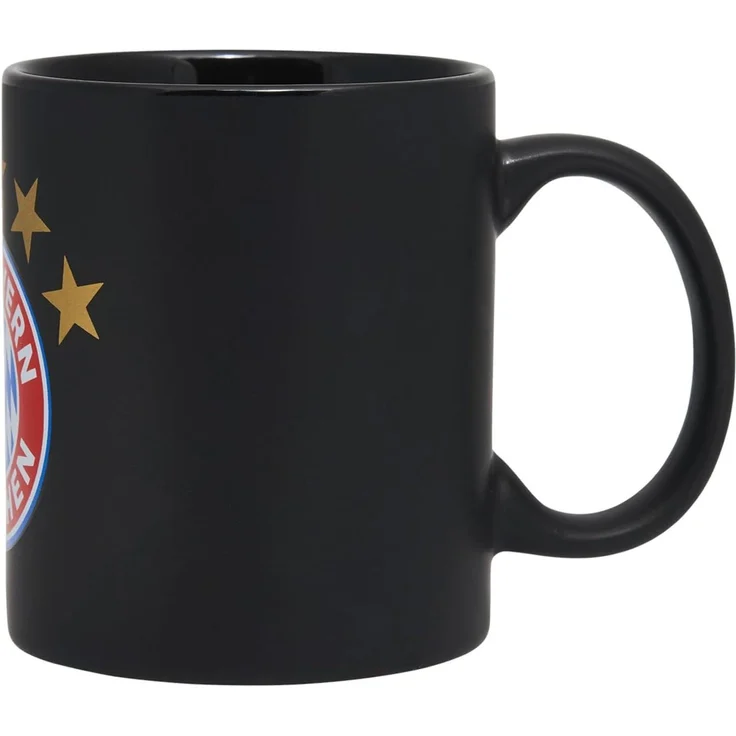 FC Bayern München Tasse FC Bayern München Tasse Logo I Schwarz I 0,3 l, Keramik – Bild 7