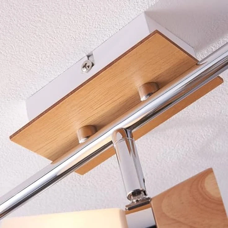 Lindby Deckenstrahler Vivica, Glas IP20, 3 x 40 W – Bild 7