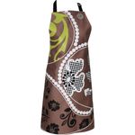 Bugatti 'PAISLEY' Schürze, Baumwolle braun, 80x85 cm
