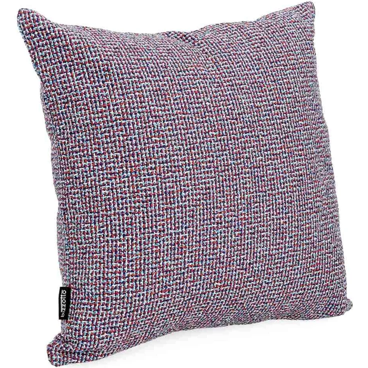 Outdoor Kissen Dilana aus Olefin-Stoff, modern, blau, 2er-Set, wasserabweisend, 45x45 cm