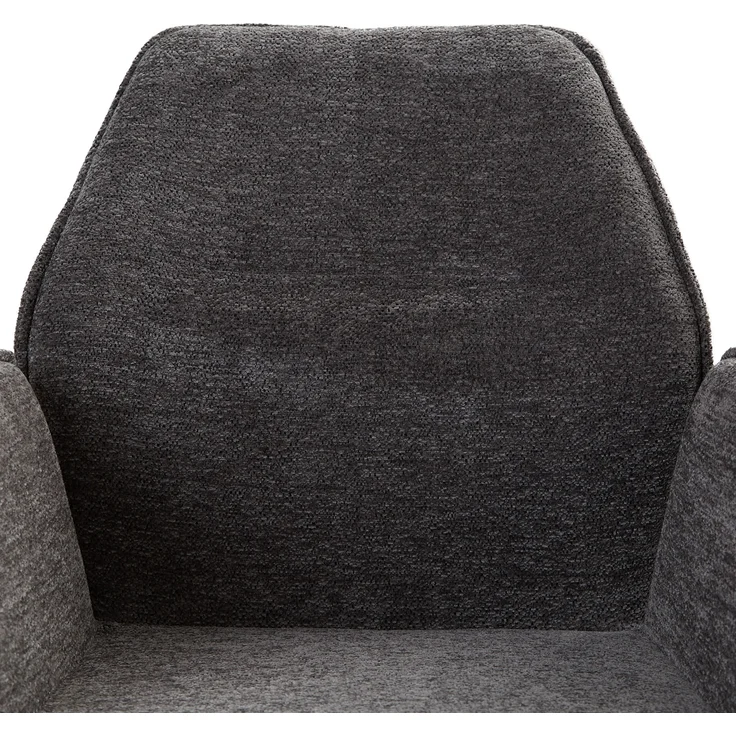 6 Stühle Esszimmer Küchenstühle Chenille Wolle Grau Drehstühle Esszimmerstühle Drehbar Esszimmerstuhl mit Armlehne Dreh Sessel Modern – Bild 9