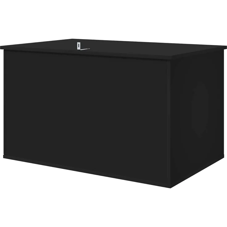 vidaXL Katzenhaus Schwarz 85 x 55 x 50,5 cm Holzwerkstoff 8000726 – Bild 9