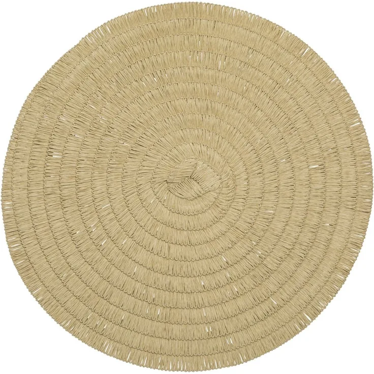 Tischset WAVE D 38 cm beige