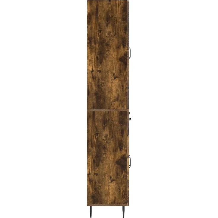 vidaXL Schrankset 2 pcs Geräucherte Eiche 66 x 34,5 x 89,5 cm 3416669 – Bild 5