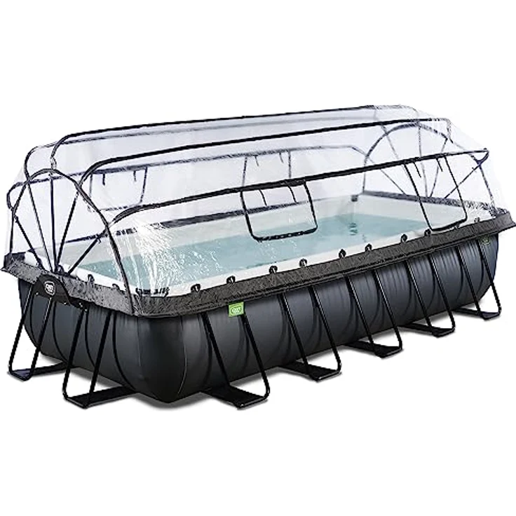 EXIT Framepool inkl. multifunktionaler Poolabdeckung (Set, 4-tlg), BxLxH: 250 x 540 x 100 cm, mit Sandfilteranlage und Sicherheitsleiter – Bild 2