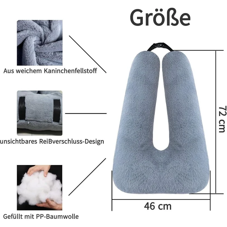 Reisekissen Kind U Form Autoschlafkissen mit – Bild 3