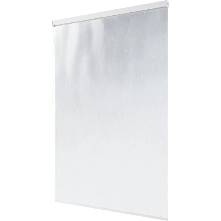 Halb-Kassetten Duschrollo 120x240 cm Modell Milky Drops Duschvorhang