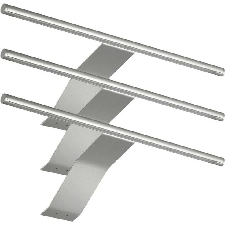 SEBSON Spiegelleuchte LED Schrankleuchte mit Schalter & Stecker 3x 3,5W 3x230lm 3000K 12V, LED integriert, Schalter am Netzkabel, schlanke Form, einfache Montage, 335x170x12mm – Bild 4