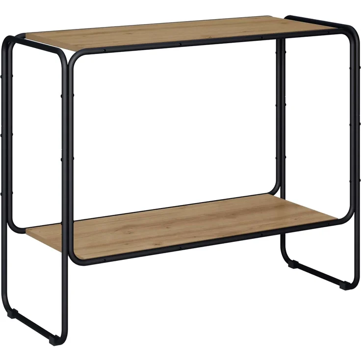 vidaXL Sideboard Artisan-Eiche 93,5 x 38 x 75 cm Holzwerkstoff 8007965 – Bild 2