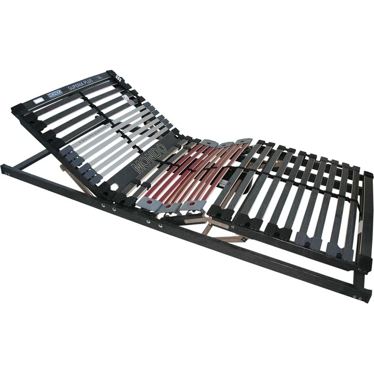 Federholzrahmen MONDO Superia Plus 100 x 200 cm Motor, Anthrazit, 100 x 18 x 200 cm