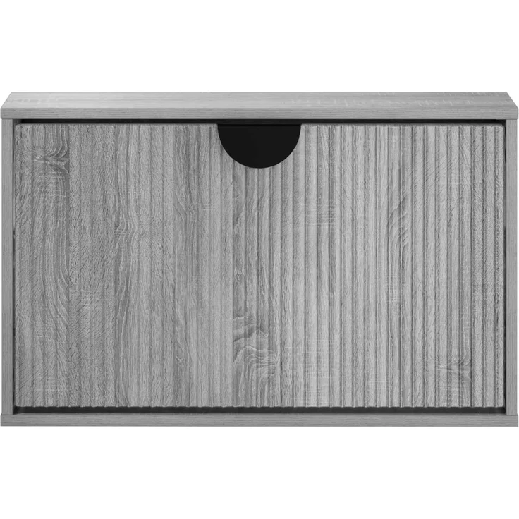 vidaXL Schuhschrank VENRAY 70 x 17 x 43 cm Holzwerkstoff Sonoma-Grau 8020060 – Bild 5