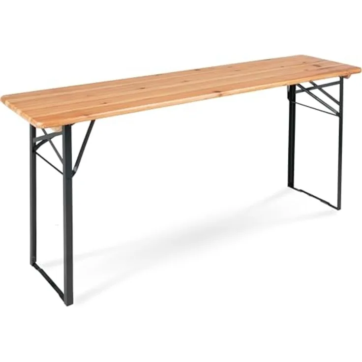 Stagecaptain Bierzeltgarnitur BBT-170 Hirschgarten Bierzelttisch 170 cm Natur 2x Set, (2-tlg), Bayerisches Flair zum Spartarif!