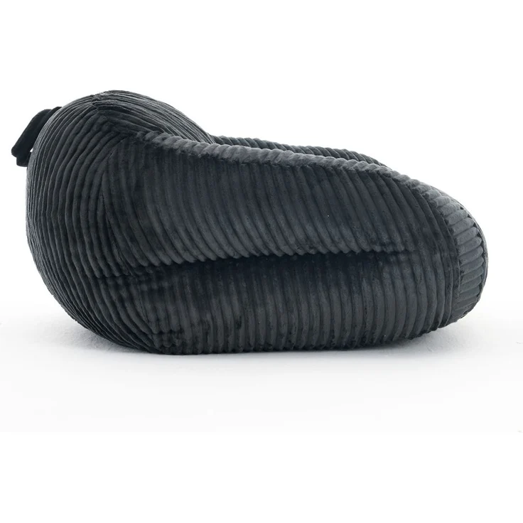 Sitzsack 116cm×110cm×61cm in Dunkelgrau mit Cordbezug – komfortabler Loungesessel für Wohnzimmer, Schlafzimmer und Balkon – Bild 5