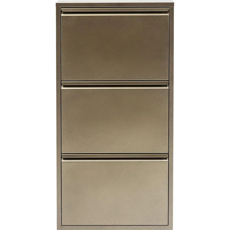 KARE Design Schuhkipper Caruso 3-er Bronze 82547