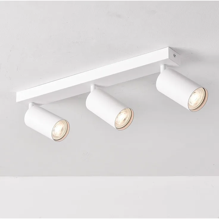 LED 3-flammig Deckenleuchte schwenkbar TRIO mattweiß