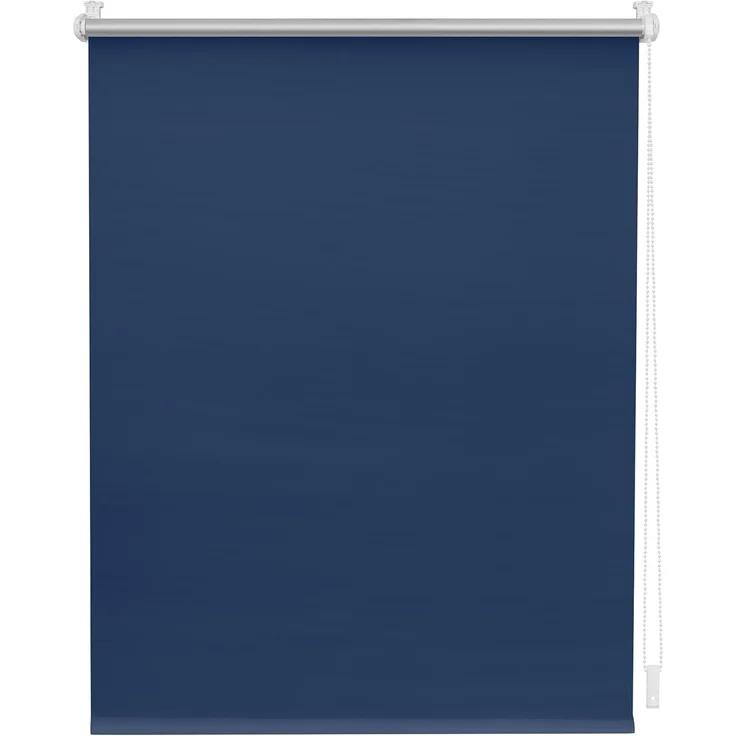 Lichtblick Sonnenschutzsysteme GmbH Thermo-Rollo Vancouver 80 cm x 150 cm (BxL) Blau Verdunkelnd & Thermofunktion; Klemm- und schraubbar; Energiesparend – Bild 1