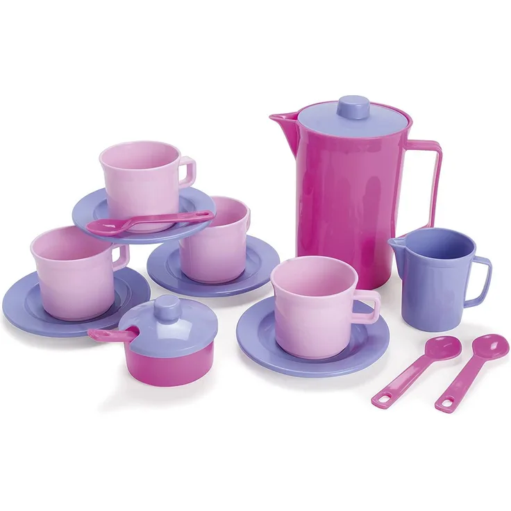 4396 - MLP KAFFEE SET IM NETZ 17 TEILE