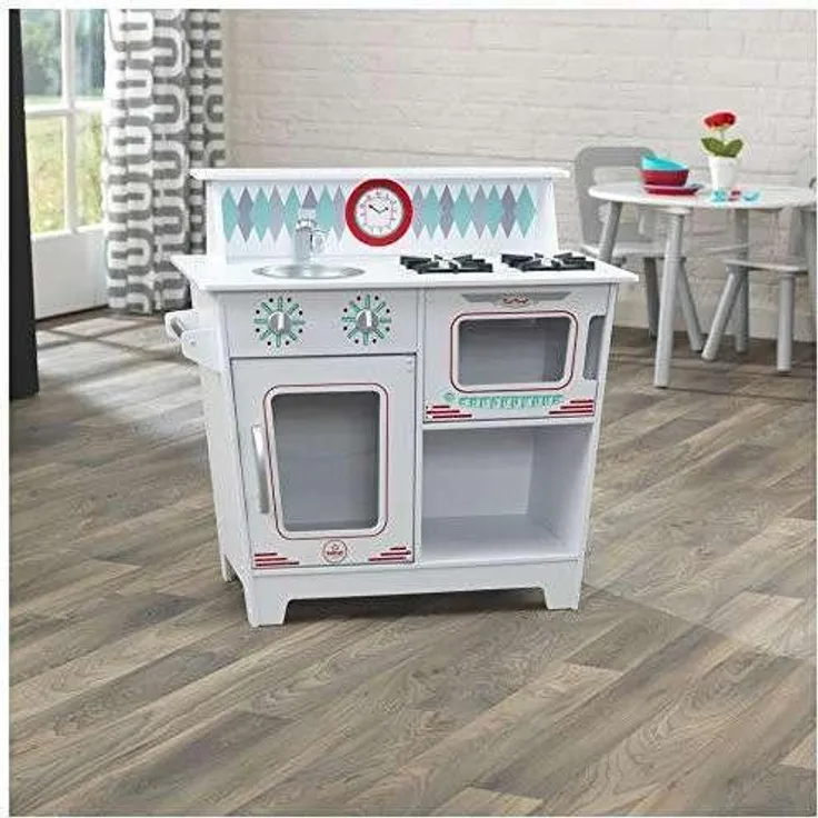 KidKraft 53384 Spielküche weiß für Kinder Kinderküche