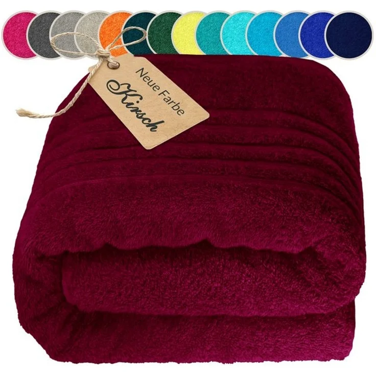Lashuma Saunatuch XXL Handtuch London, Frottee (1-St), großes Badetuch Damen & Badehandtuch Herren 80x200 - Saunahandtuch – Bild 4
