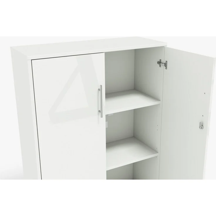 BMG Möbel Aktenschrank Office Edition (ideal für Aktenordner) 3 OH, abschließbar, Hochglanz lackiert oder matt – Bild 4