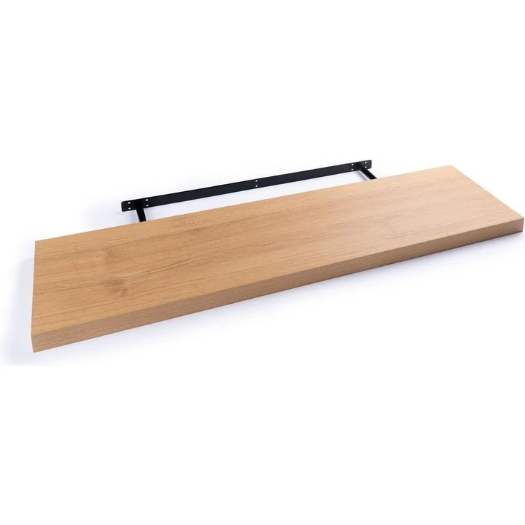 Home4You Wandboard Wandregal mit Halterung, 100cm, 2er Set, Spar-Set – Bild 4