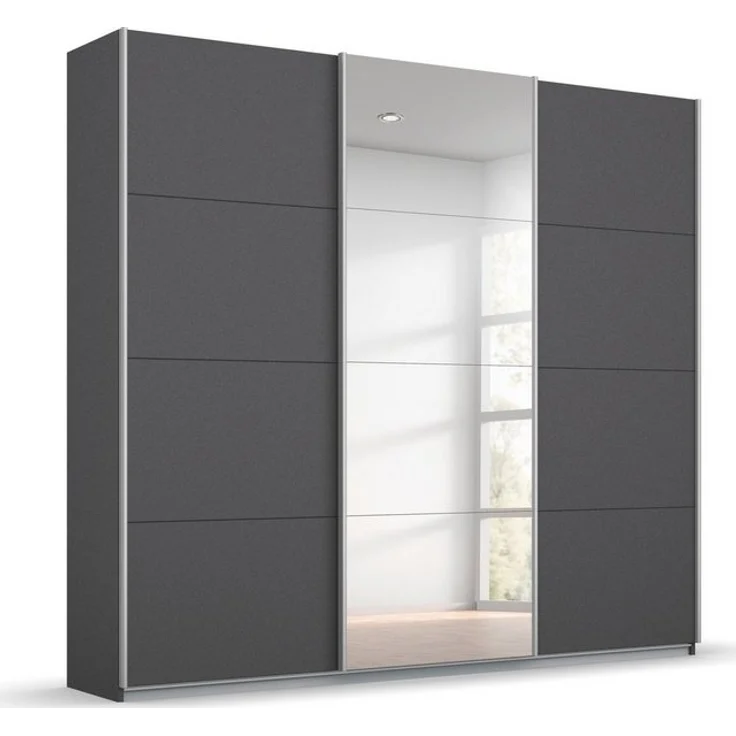rauch Schwebetürenschrank Kleiderschrank Schrank Garderobe BESTSELLER KOLUNA mit Spiegel inkl. 2 Innenschubladen sowie extra Einlegeböden MADE IN GERMANY – Bild 4