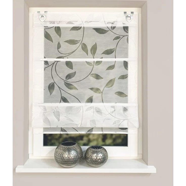 Home Wohnideen Magnetrollo Bambus 130 x 60 cm weiß – Bild 1