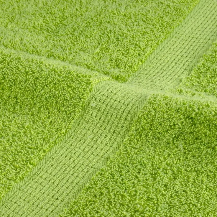 vidaXL Premium-Duschtücher SOLUND 4 Stk. Apfelgrün 70x140 cm 600 g/m² 137501 – Bild 7