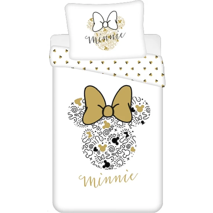 Disney Minnie Mouse Design Kuschelige Bettwäsche Baumwolle, 140x200 cm & 70x90 cm – Bild 1