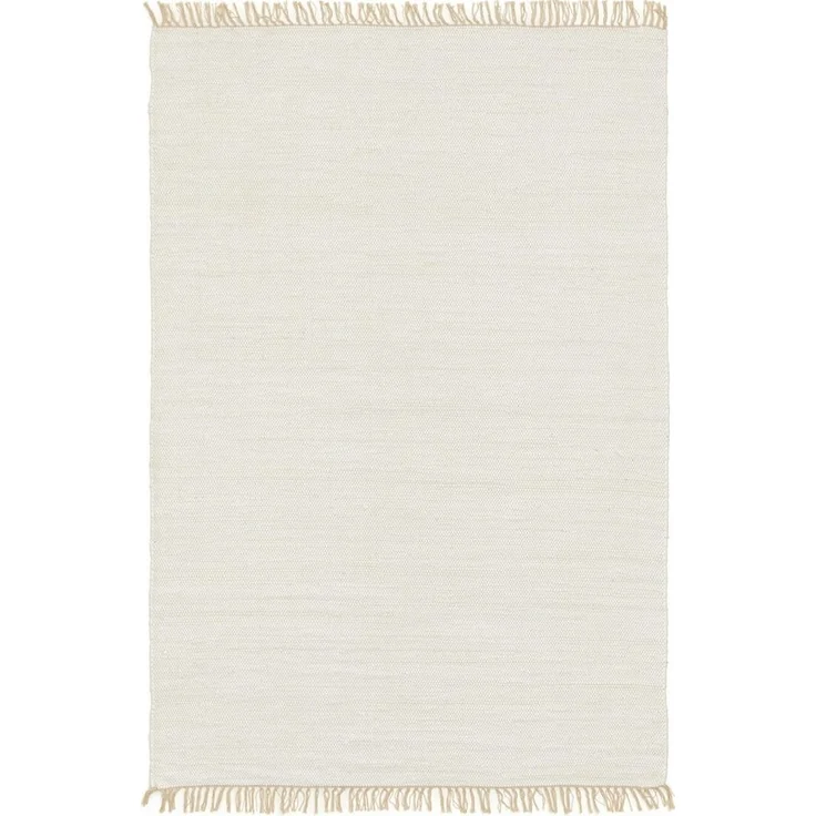 Interiyou Teppich Toledo, Rechteckig, Höhe: 5 mm, Teppich Wohnzimmer, Flur, pflegeleicht, 100% recycelte Baumwolle – Bild 1