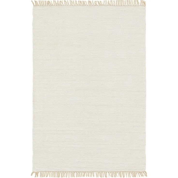 Interiyou Teppich Toledo, Rechteckig, Höhe: 5 mm, Teppich Wohnzimmer, Flur, pflegeleicht, 100% recycelte Baumwolle