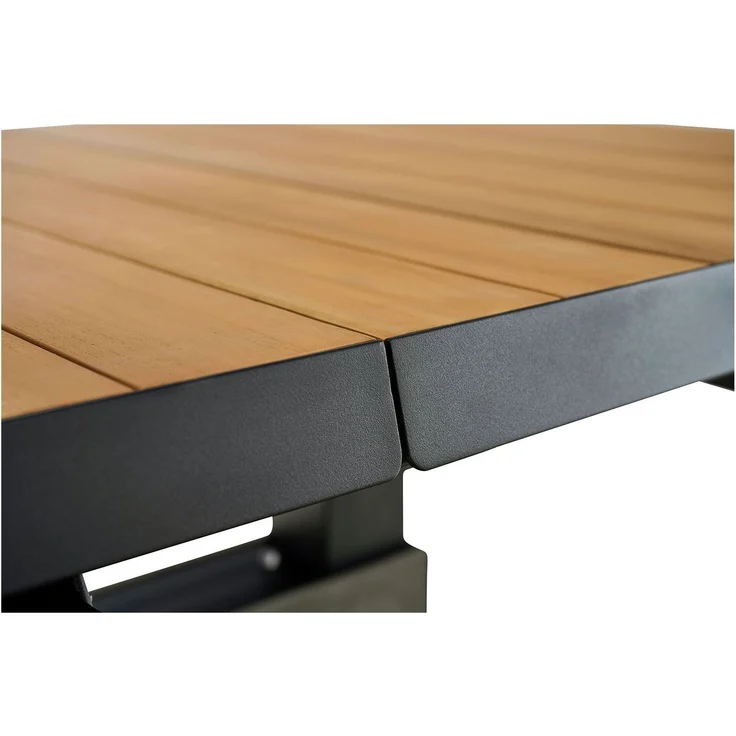 Lift-Tisch MONDO Latea, Aluminium, Anthrazit, Holzfarben, 140 x 53 x 90 cm – Bild 14