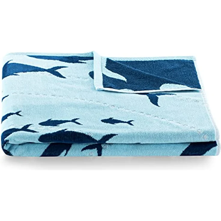 DecoKing Strandtücher Badetuch Handtuch Strandtuch XXL Badehandtuch Baumwolle, (1-St), Wendetuch – Bild 4