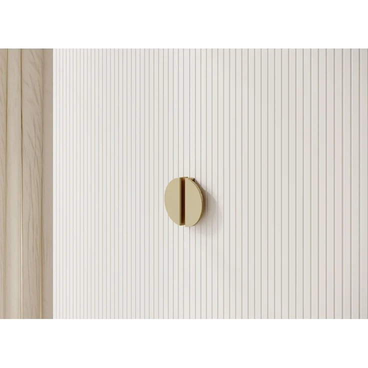 Selsey 'Moonir' Kleiderschrank 2-türig mit Kleiderstange und Schubladen, weiß 200 x 100 x 57 cm – Bild 6