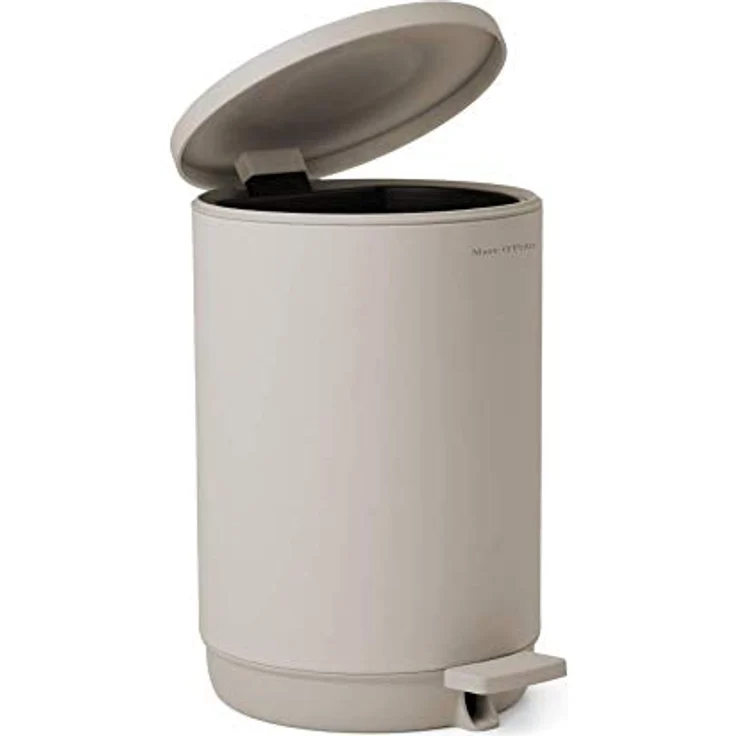 Marc O'Polo Home Kosmetikeimer The Curve, runder Fußtrittmechanismus, 5 l, Farbe Oatmeal – Bild 3
