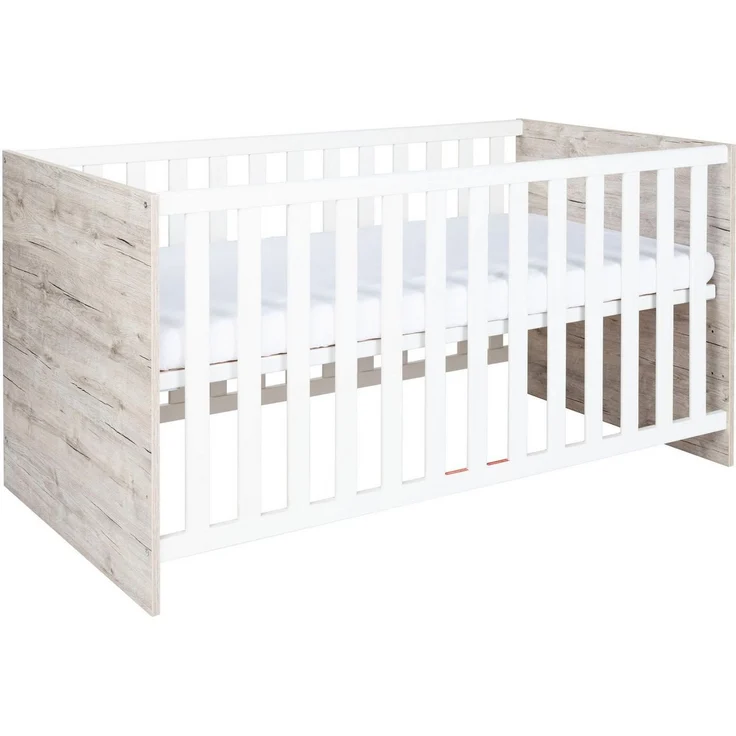 OTTO home Babyzimmer-Komplettset Rieke, TOPSELLER! Bis ins Jugendalter, toll für kleine Zimmer, (Spar-Set, 4-tlg, Kinderbett, Schrank 3 türig, Wickelkommode + Unterbauregal), Made in Germany, Blauer Engel zertifiziert, zeitloses Design – Bild 3