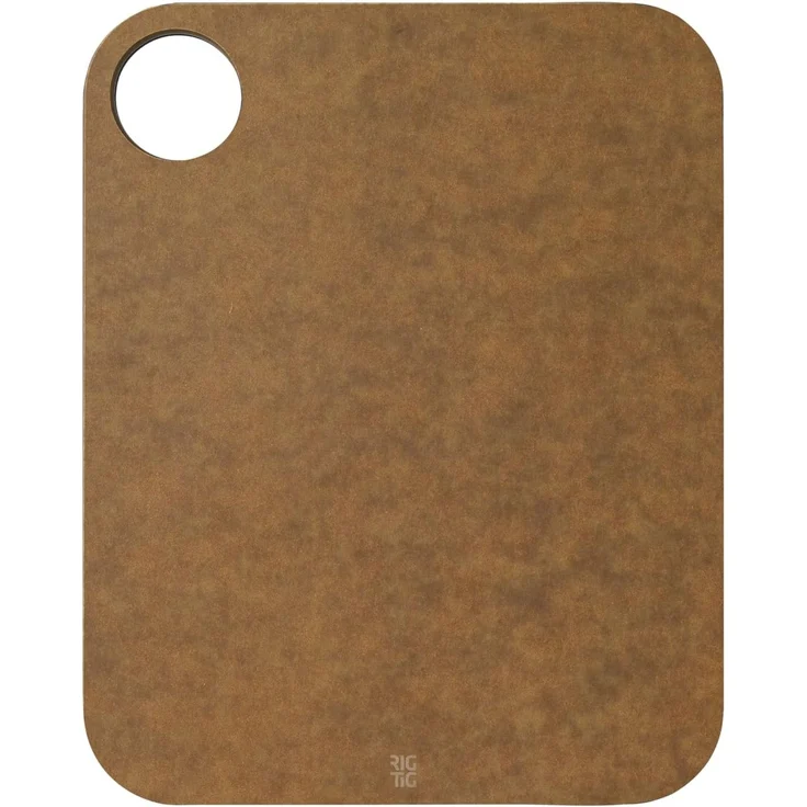 CUT-IT Schneidebrett aus Holzfasern Braun 23,5 x 18,7 cm – Bild 1