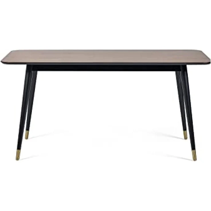 Julian Bowen Rechteckiger Esstisch Findlay, Walnuss und Schwarz, Einheitsgröße – Bild 3