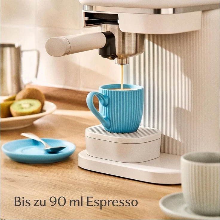 Cosumy Espressotasse Espressotassen Set 6er Bunt Pastell 90 ml mit Untertassen Mokkatassen, 12-tlg, Keramik, Handgefertigt, dickwandig, spülmaschinen- & mikrowellenfest, Pastell – Bild 2