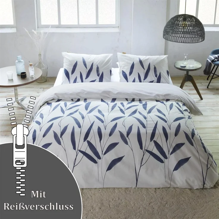 Bettwäsche Walra (155x220cm) Bamboo Branches – Bild 3