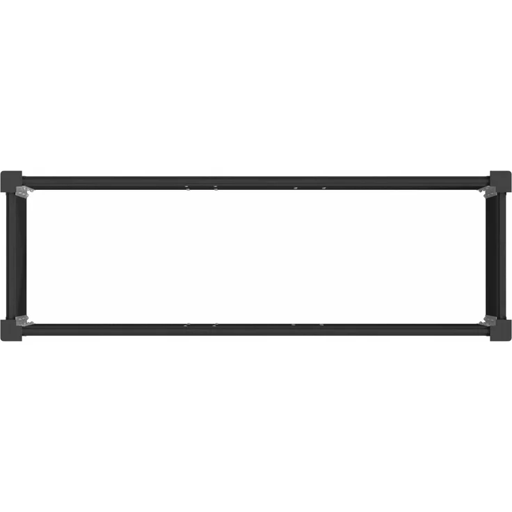 vidaXL Hochbeet Schwarz 100 x 30 x 72 cm 42039035 – Bild 4