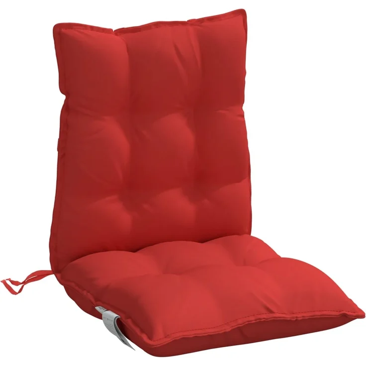 vidaXL Niedriglehner-Auflagen 2 Stk. Rot Oxford-Gewebe 377689 – Bild 4