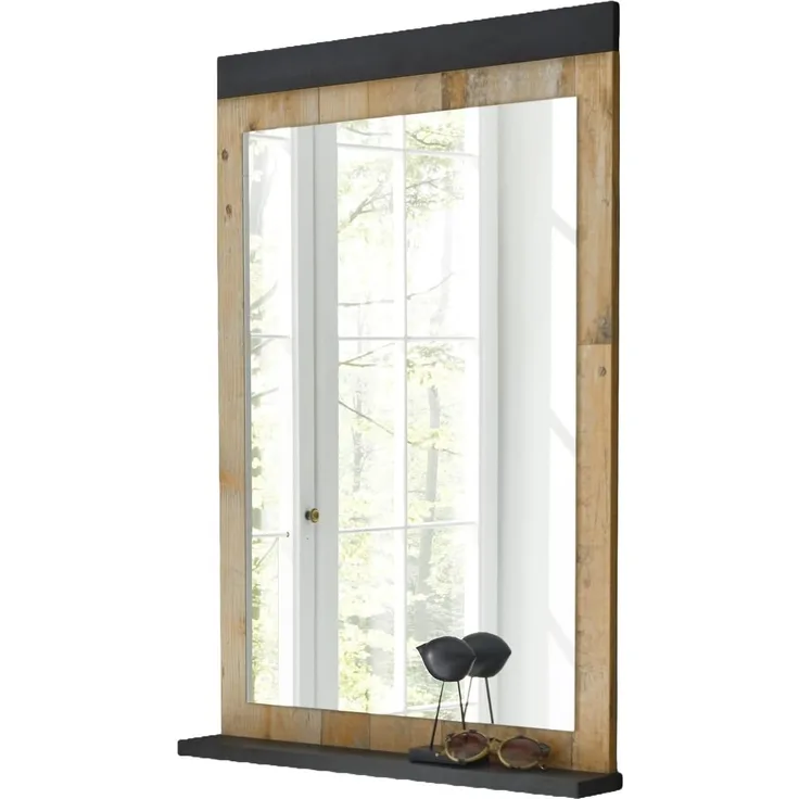 Garderobenspiegel Stove in Used Wood hell 66 x 95 cm
