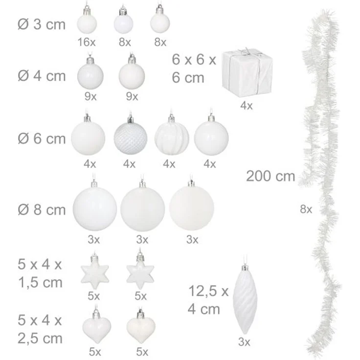 Weihnachtskugeln im 110er Set 10044034_49 – Bild 4